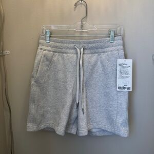 lululemon scuba Gray High Waist Shorts